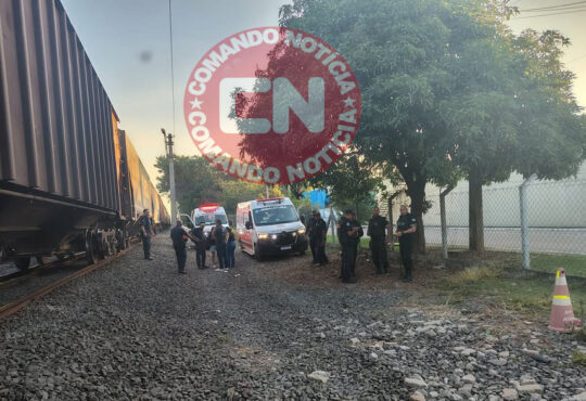 Mulheres atropeladas por trem no pimenta