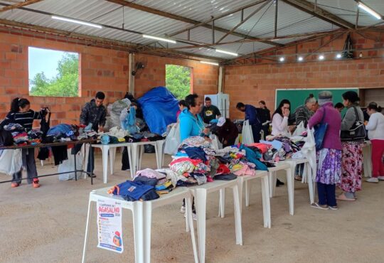 Paroquia sao joao paulo ii campo bonito doaÇÃo roupas
