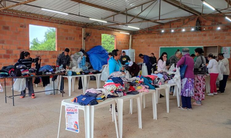 Paroquia sao joao paulo ii campo bonito doaÇÃo roupas