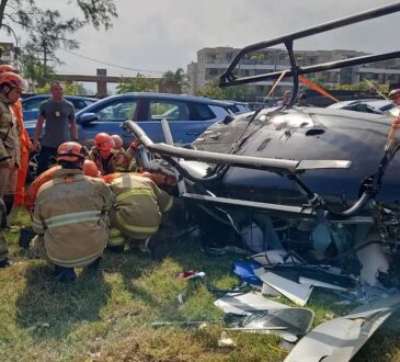 Queda helicopteros rj