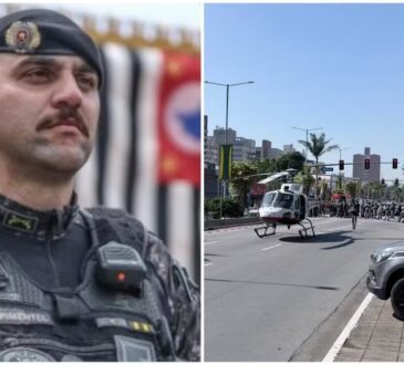 Tenente da rota baleado