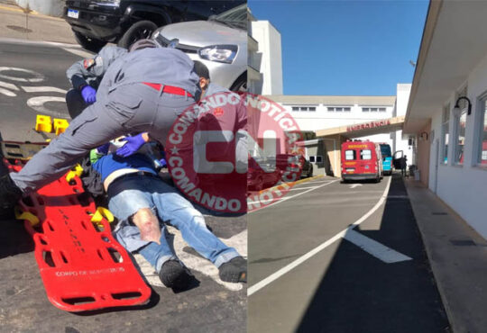 Acidente moto pq ecologico objetivo