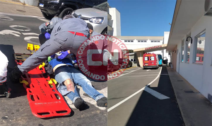 Acidente moto pq ecologico objetivo
