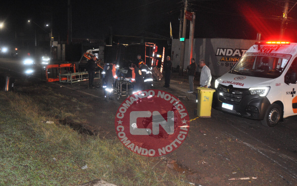 Carreta tomba rua ouro 5