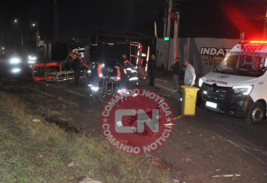 Carreta tomba rua ouro 5
