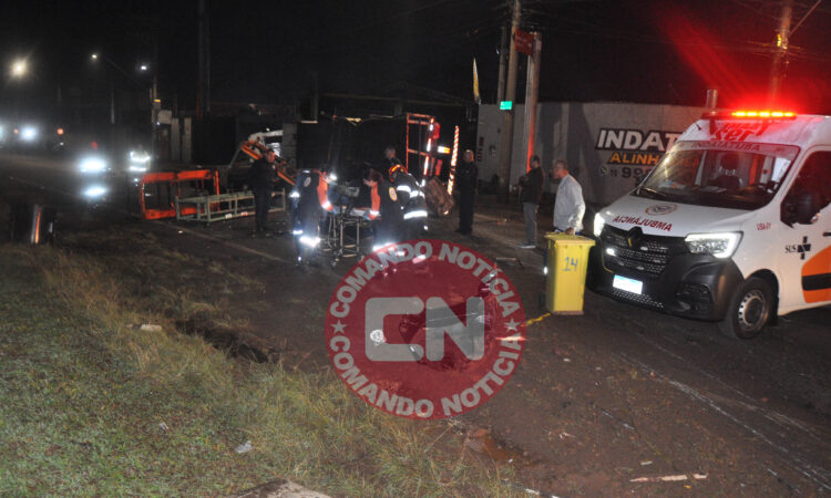 Carreta tomba rua ouro 5