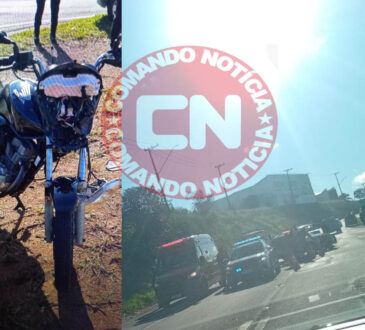 ColisÂo moto e carro marginal belo horizonte