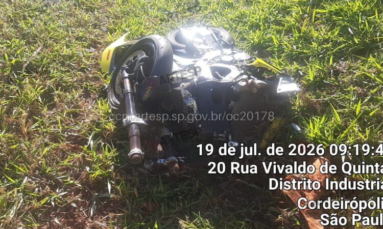 Colisão motos na bandeirantes