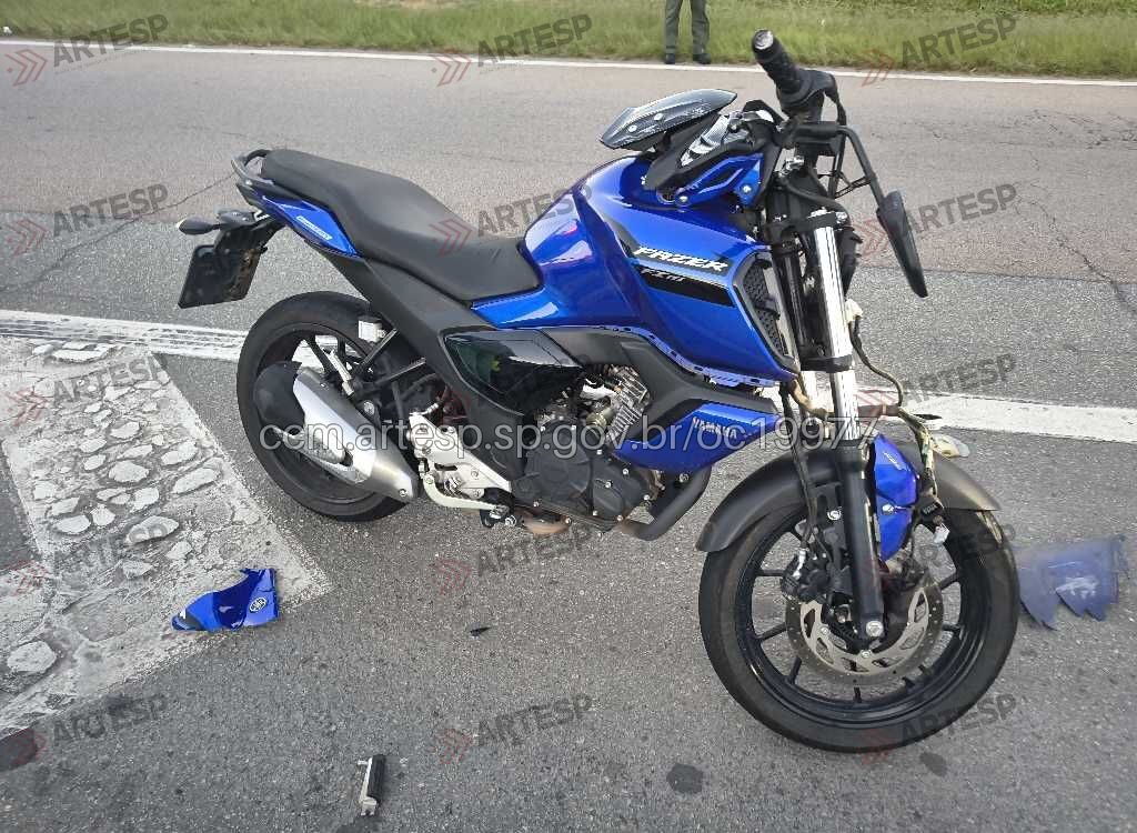 Colisão moto em itu