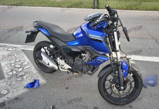 Colisão moto em itu