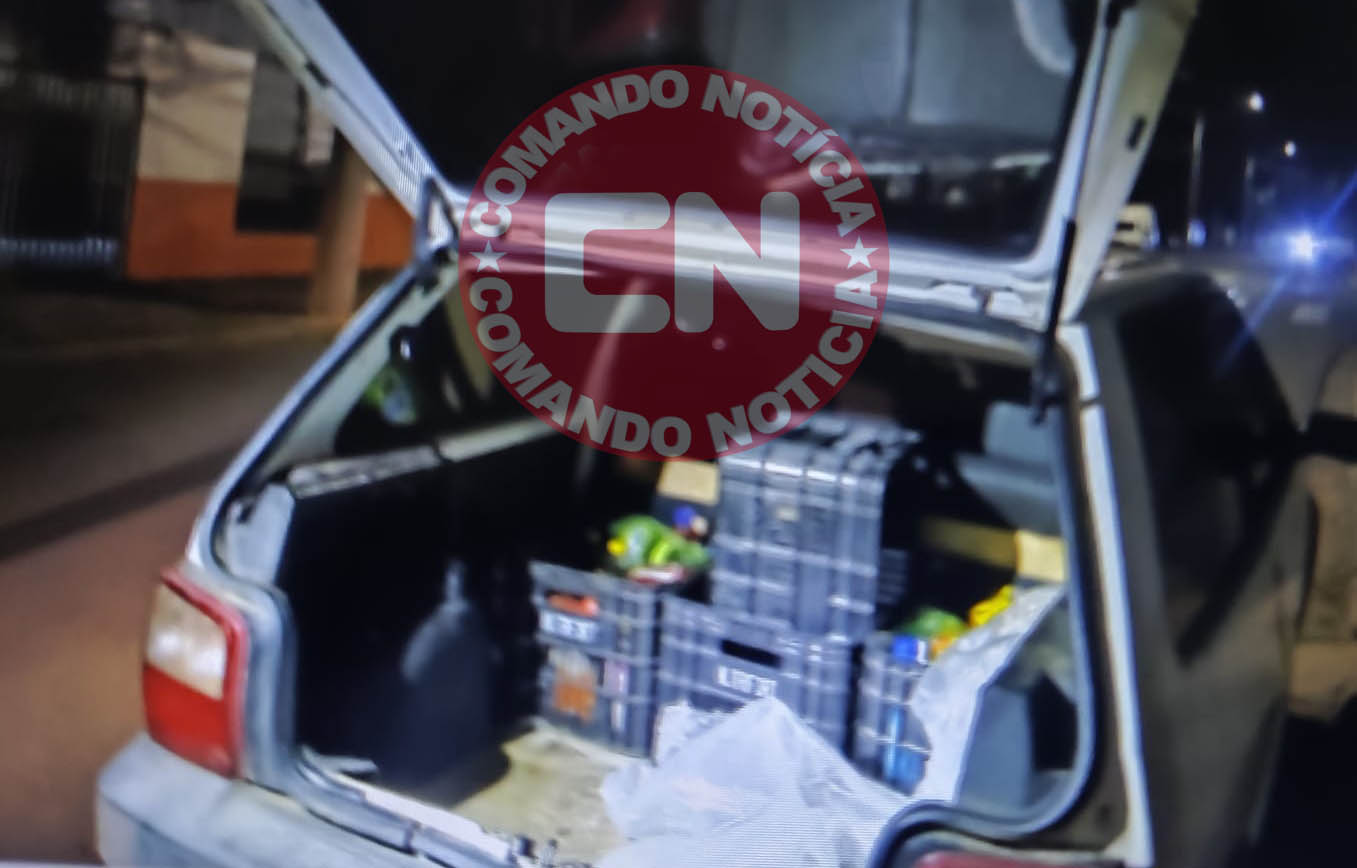 Furto arroz feijÃo preso pela gcm