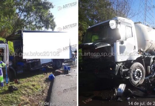 Grave acidente rodovia de campinas