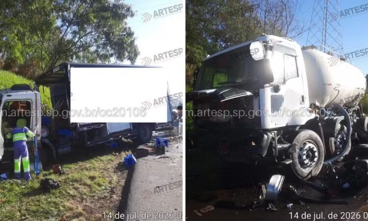 Grave acidente rodovia de campinas
