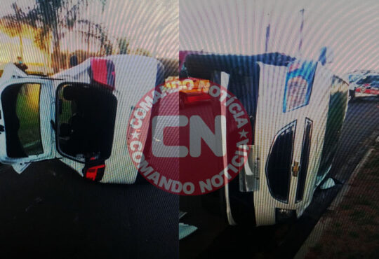 Onix atinge moto e tomba europark
