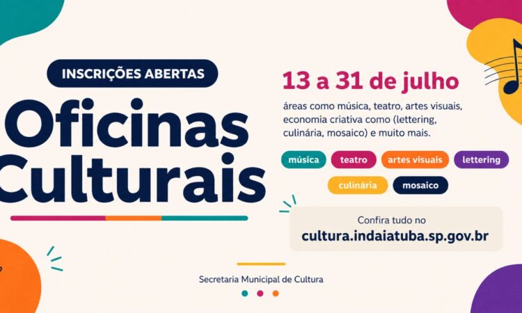 Oficinas culturais