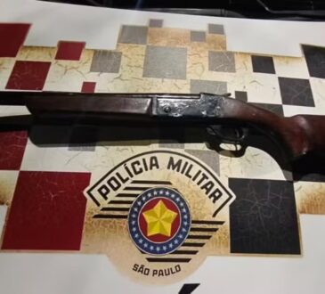 Policia miltae itupeva arma disparo