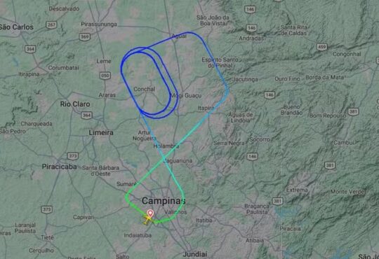 Pouso emergencia viracopos