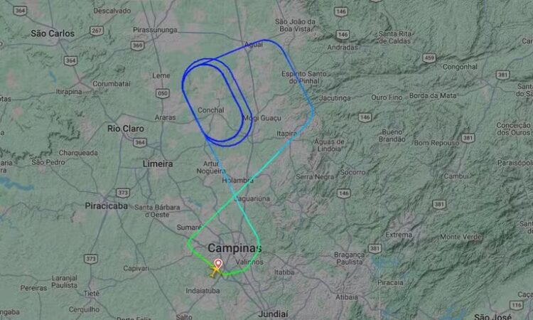 Pouso emergencia viracopos