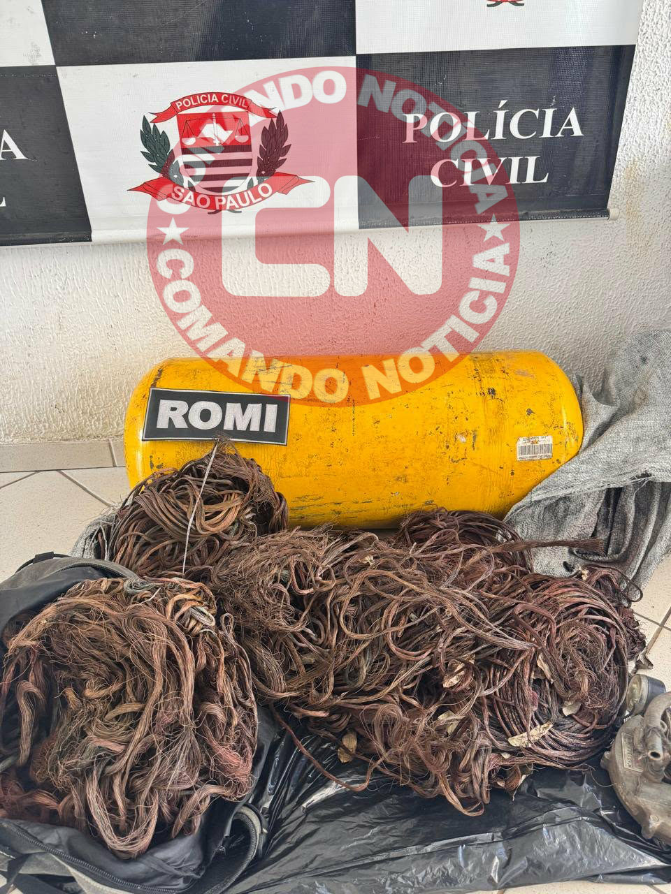 Romi prende ladroes com fios e cilindro 1