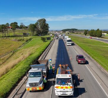 Todo o trecho da rodovia castello branco administrado pela via colinas vai receber um novo pavimento asfáltico