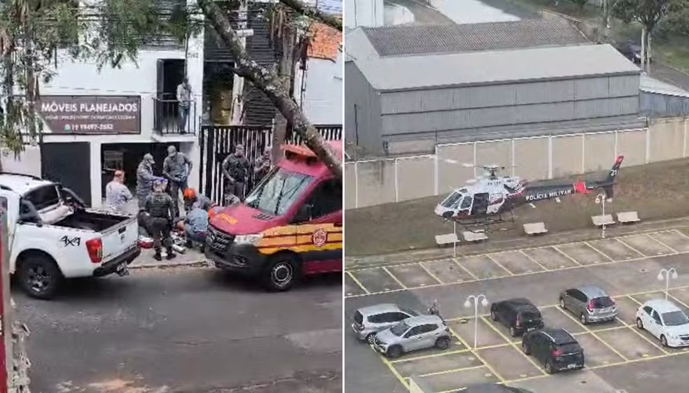 Acidente com trabalhador campinas