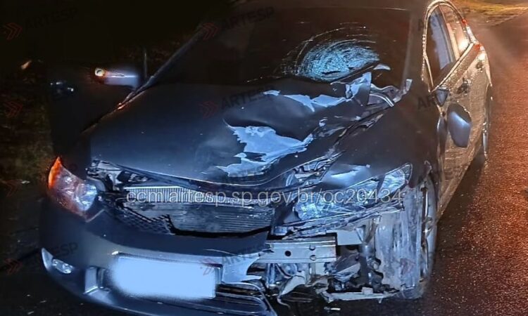 Atropelamento fatal bandeirantes