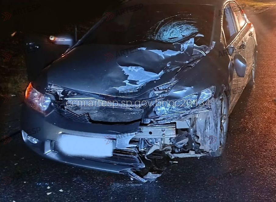 Atropelamento fatal bandeirantes
