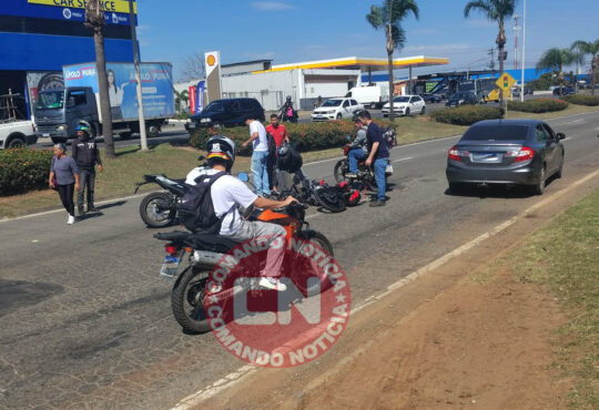ColisÃo duas motos av francisco paula leite