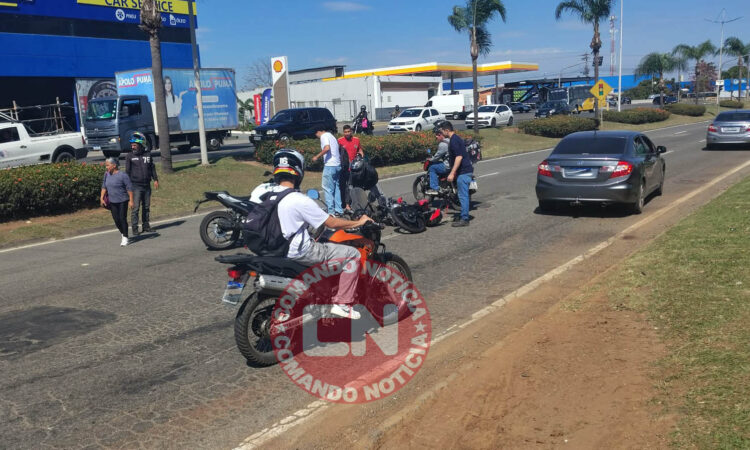 ColisÃo duas motos av francisco paula leite