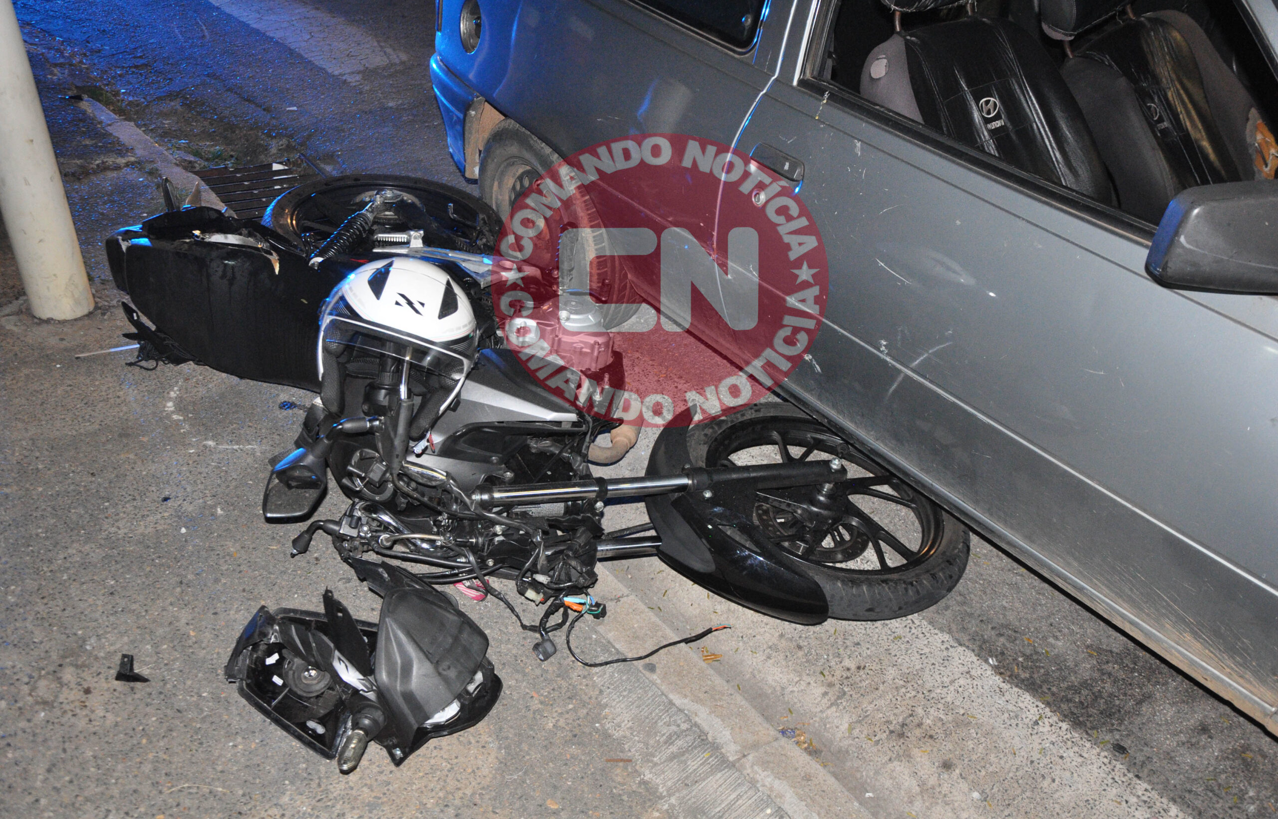 ColisÃo motos walter pimentel