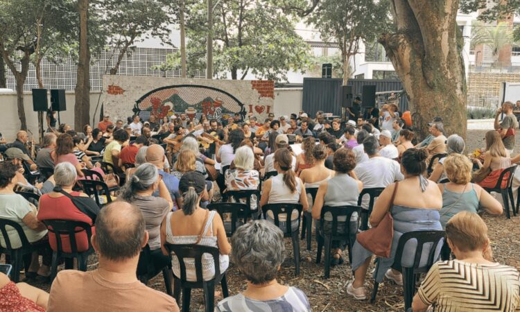 Choro na praca indaiatuba