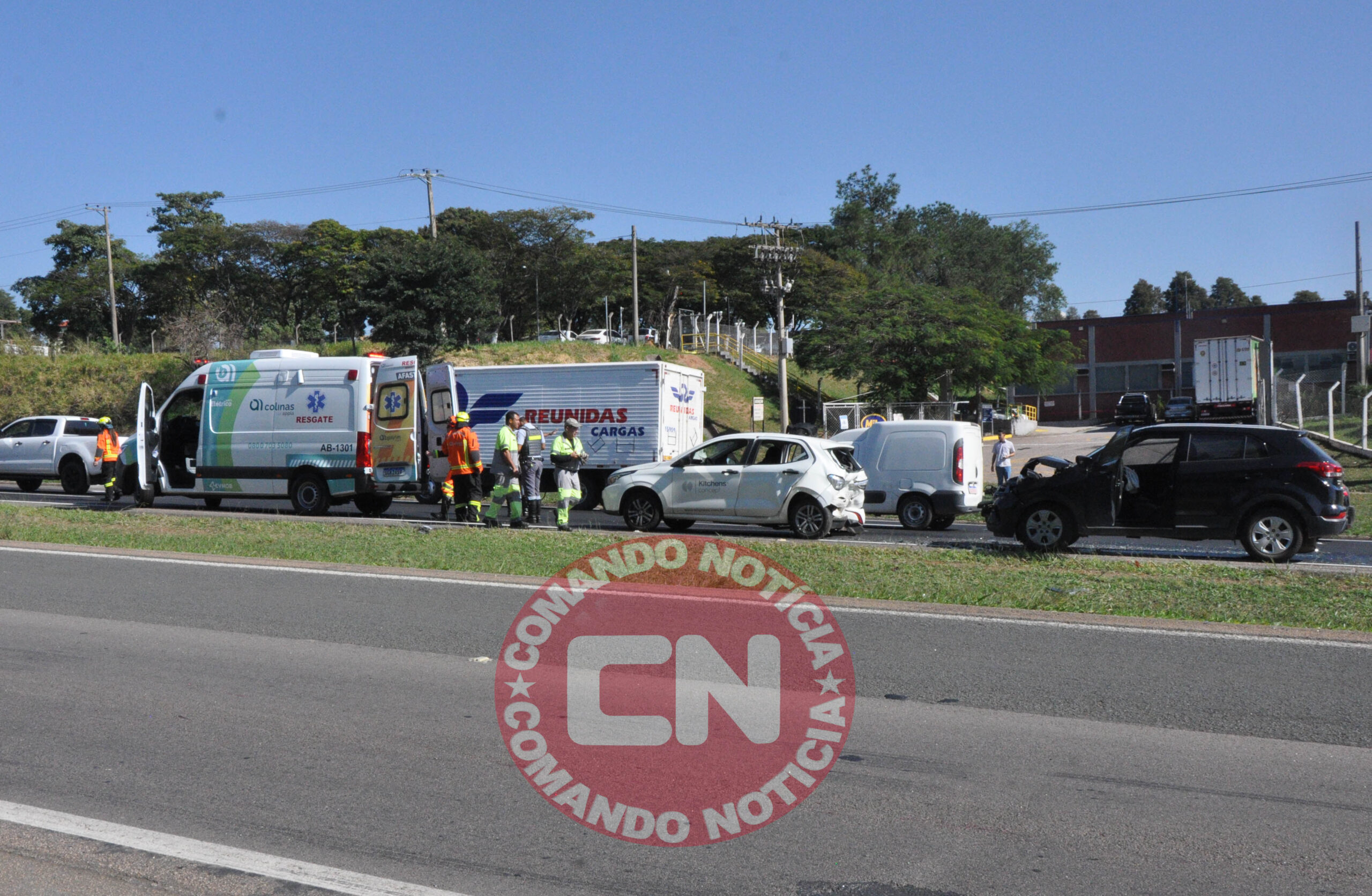 Engavetamento km 56