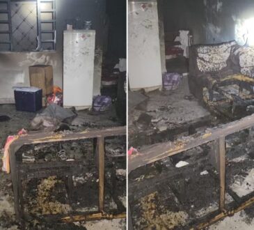 Fogo em casa engenheiro coelho pm
