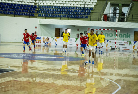 Futsal, brazil vs chile