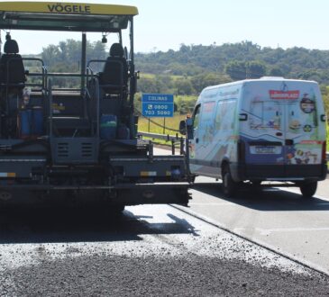 O contorno de itu segue em obras para a recuperação total do pavimento