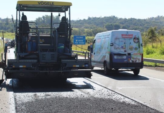O contorno de itu segue em obras para a recuperação total do pavimento