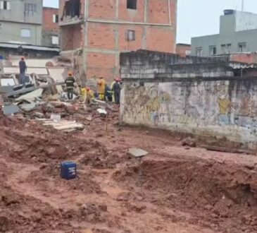 Predio desaba em sb campo