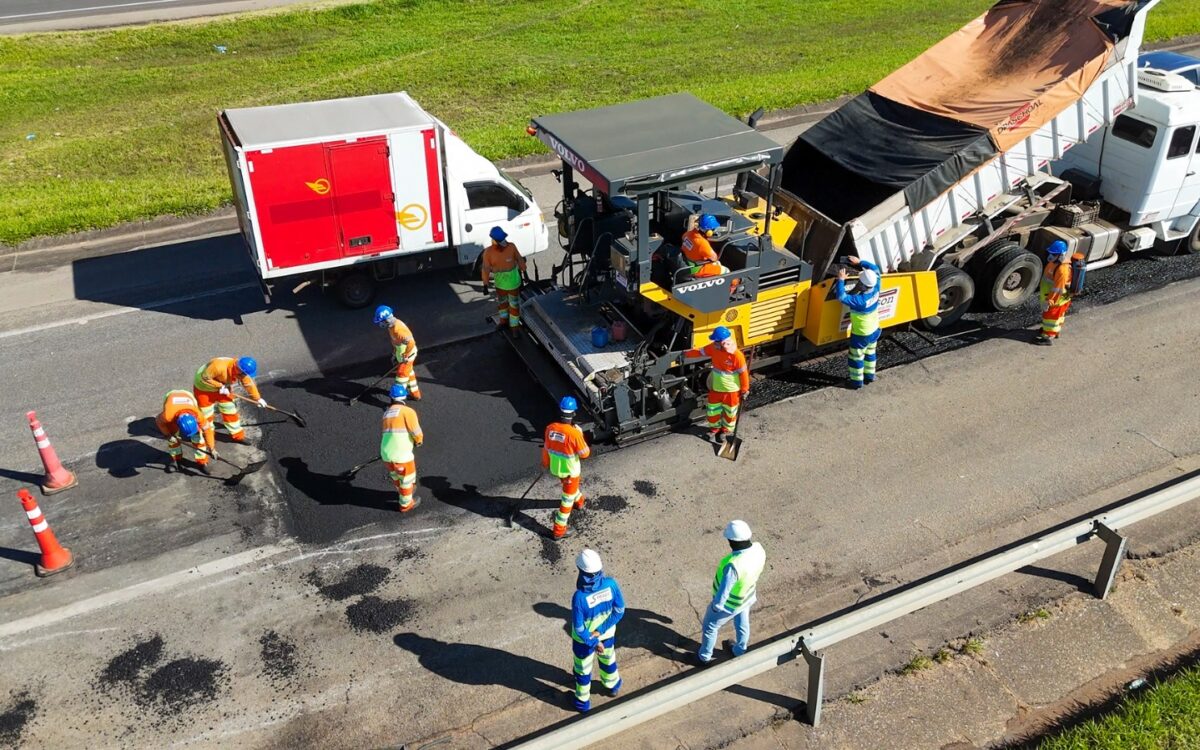 Todo o trecho da rodovia castello branco administrado pela via colinas vai receber novo pavimento asfáltico
