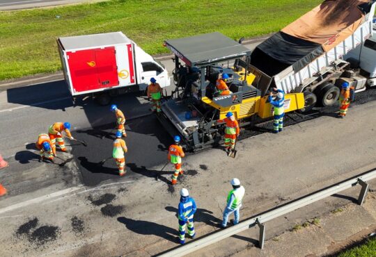 Todo o trecho da rodovia castello branco administrado pela via colinas vai receber novo pavimento asfáltico