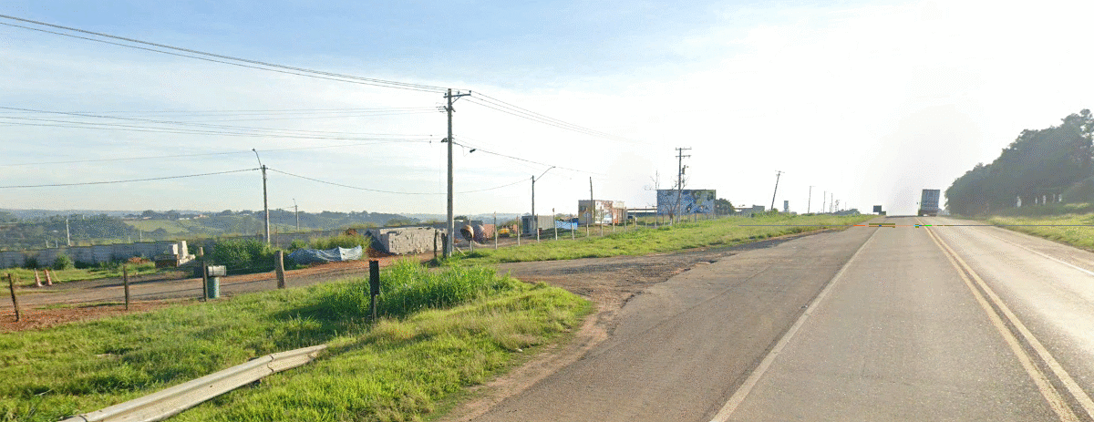 Trecho do acostamento da sp 101 em monte mor que será interditado para obras municipais (2)