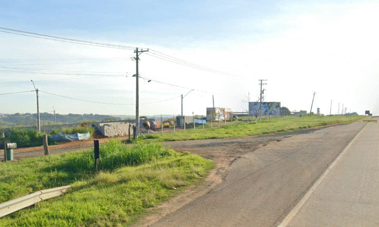 Trecho do acostamento da sp 101 em monte mor que será interditado para obras municipais (2)
