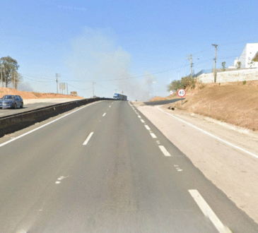 Trecho do km 115+580 da sp 300, em itu, onde será feita interdição do acostamento e faixa 2 para obras
