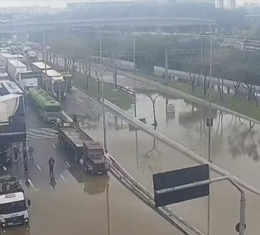 Alagamento marginal tiete sp globo