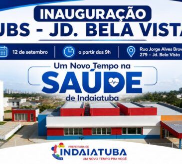 Arte inauguracao ubs bela vista