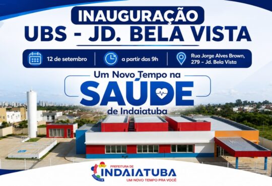 Arte inauguracao ubs bela vista