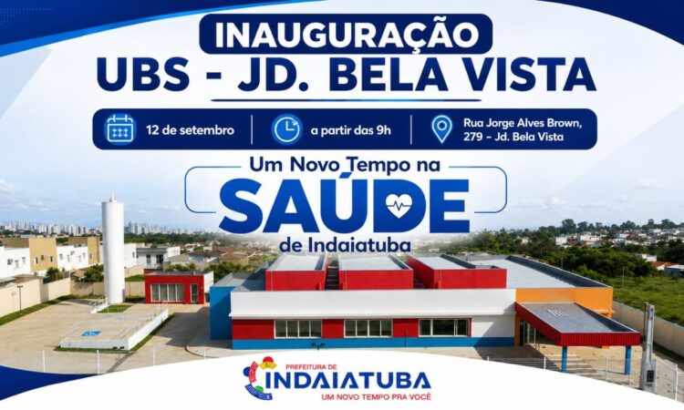 Arte inauguracao ubs bela vista