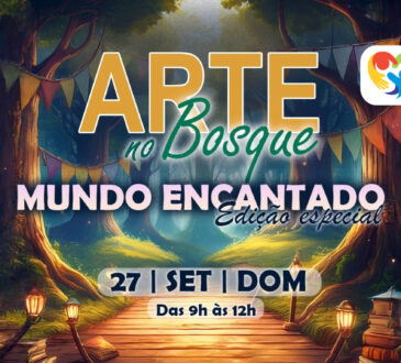 Arte no bosque infantil setembro