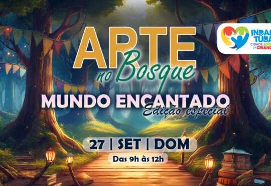 Arte no bosque infantil setembro
