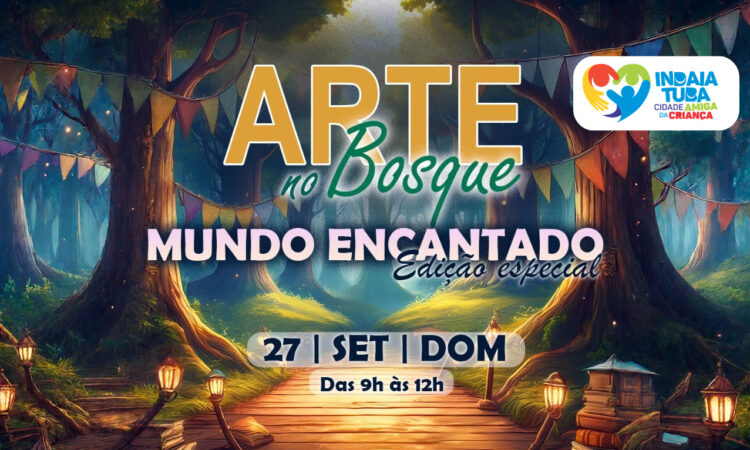 Arte no bosque infantil setembro