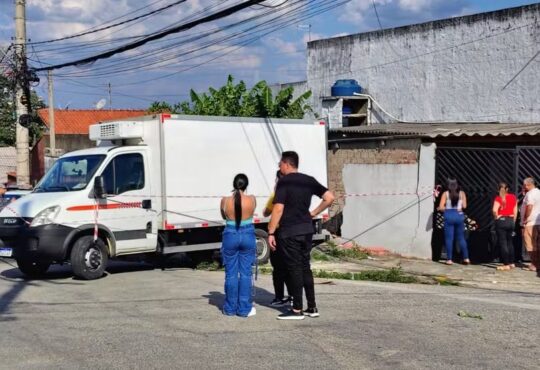 CaminhÂo atinge mulher sorocaba pamela ramos